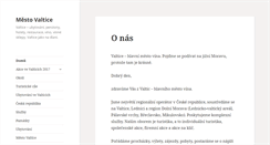 Desktop Screenshot of mestovaltice.cz